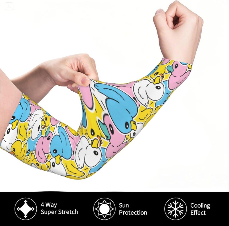 oyebn Arm Sleeves Outdoor Garden Sports Cooling Sun Sleeve for Women Men Farm - Image 3